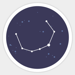 Corona Borealis Constellation Sticker